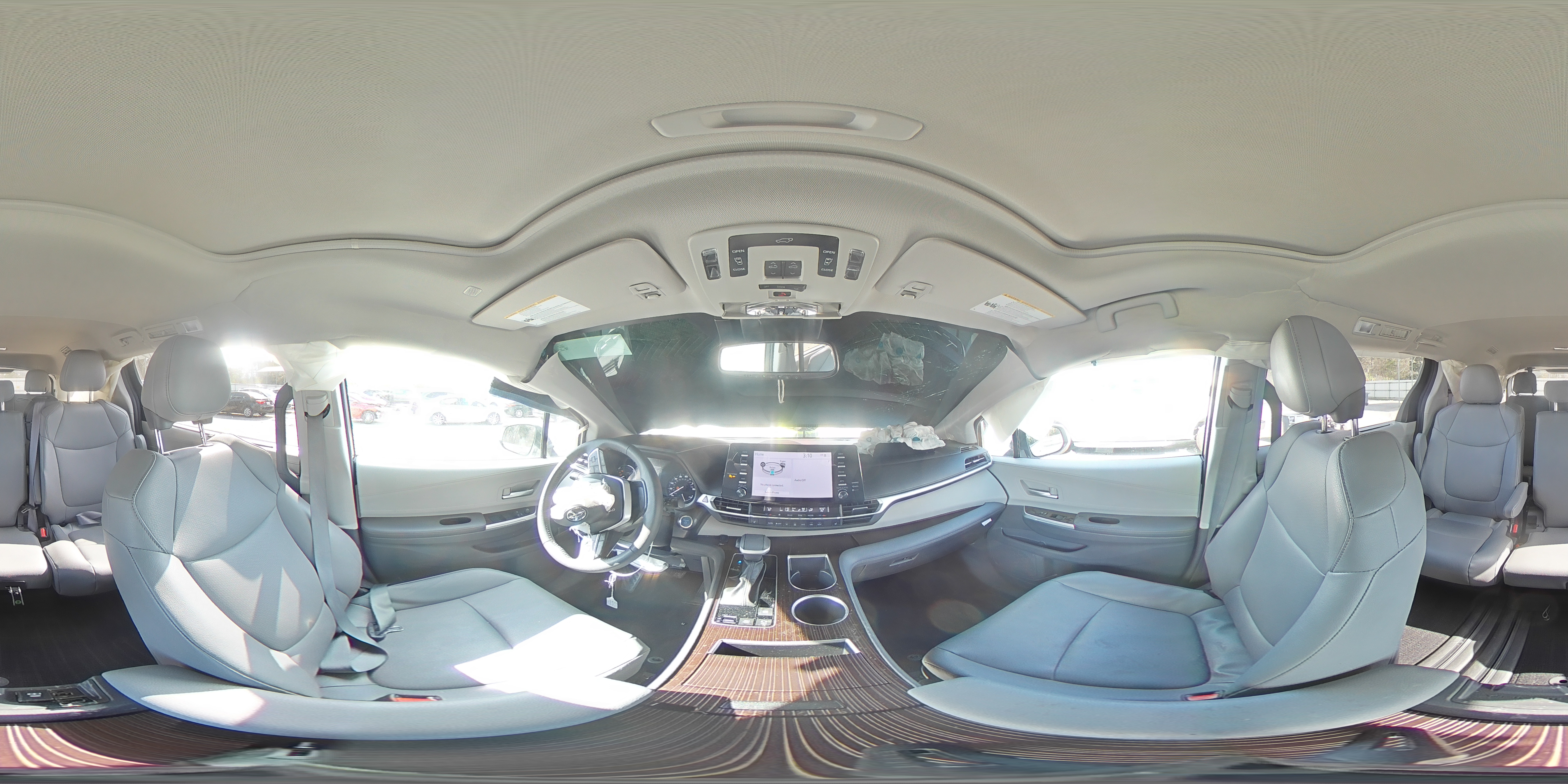 2023 Toyota Sienna VIN 5TDYRKEC1PS165988 Copart auction photo, front end damage thumbnail 13