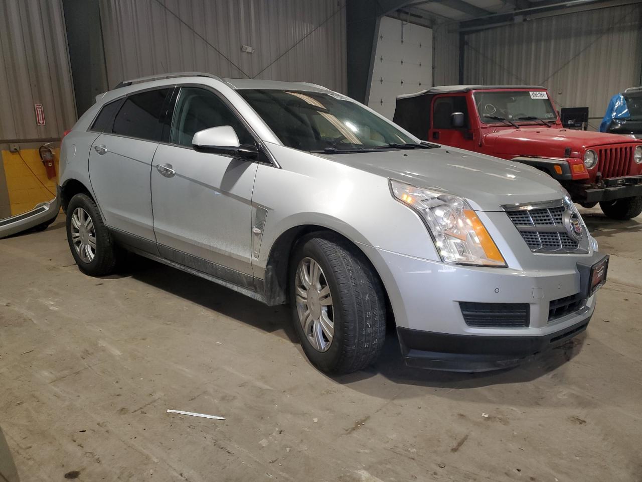 2011 Cadillac SRX VIN 3GYFNDEY6BS647722 Copart auction photo, rear end / front end damage thumbnail 4