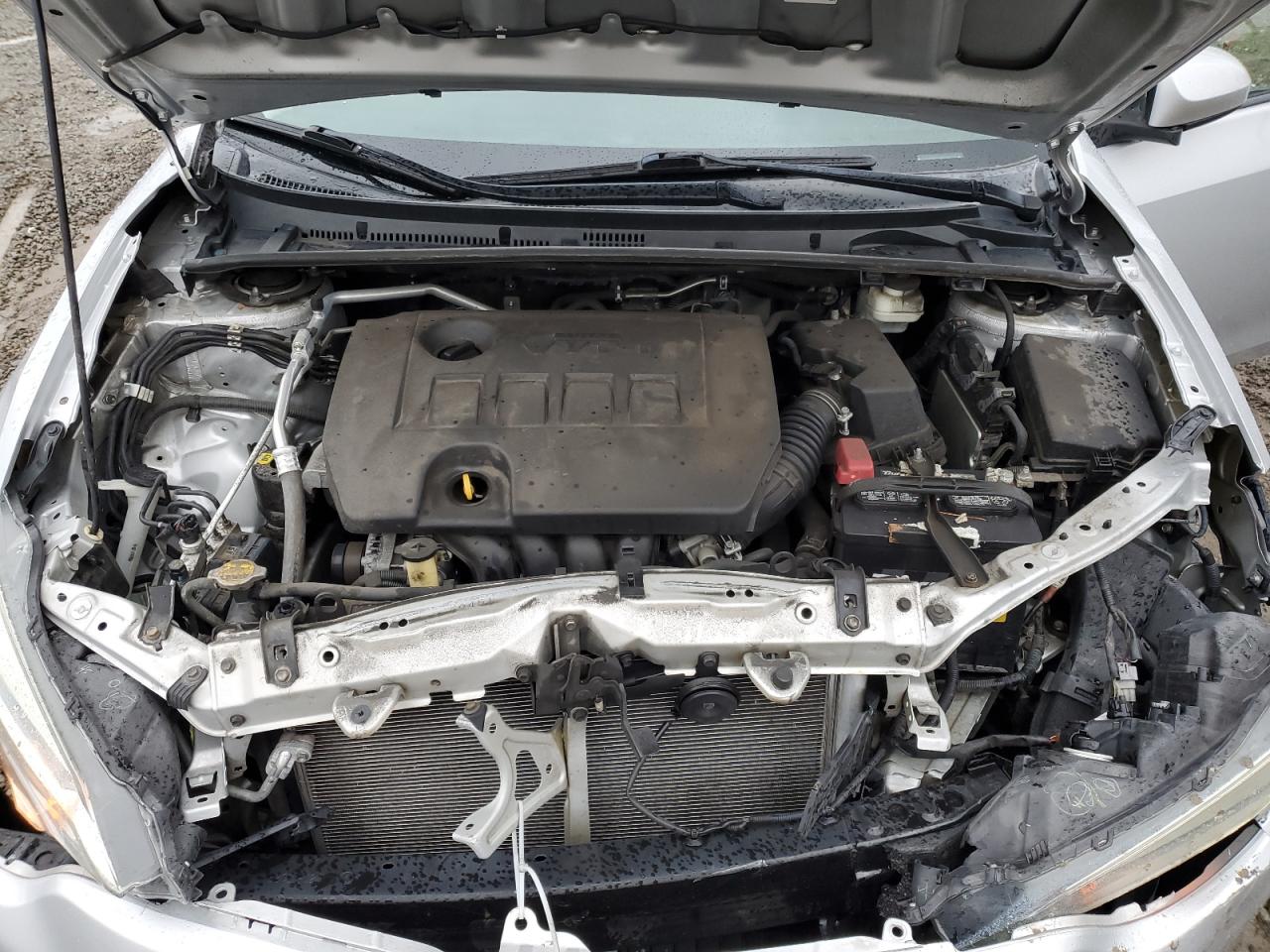 2014 Toyota Corolla VIN 5YFBURHE0EP102011 Copart auction photo, front end damage thumbnail 12