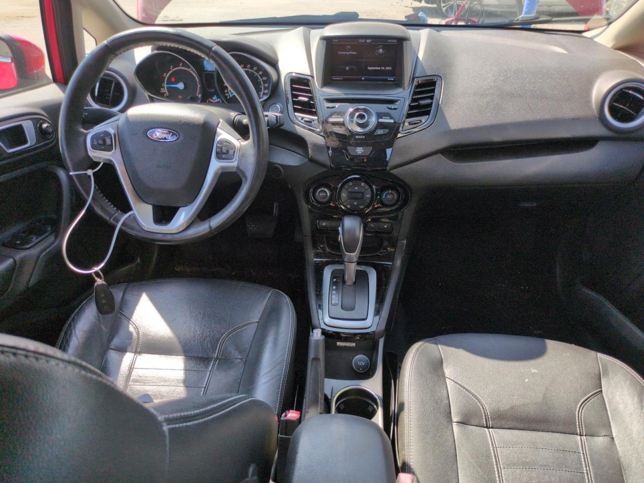 2014 Ford Fiesta VIN 3FADP4CJ0EM103521 Copart auction photo, front end damage thumbnail 8