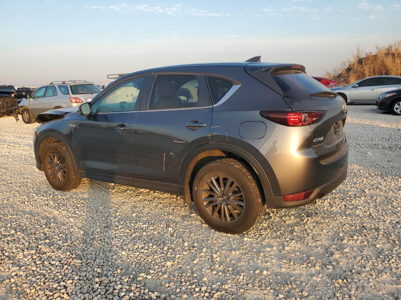 2019 Mazda CX-5 VIN JM3KFACM9K0694502 Copart auction photo, front end / side damage thumbnail 2