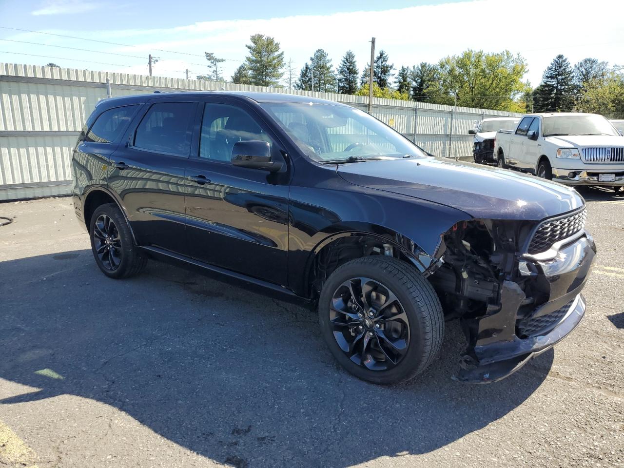 2021 Dodge Durango VIN 1C4RDJDG1MC522892 Copart auction photo, front end damage thumbnail 4