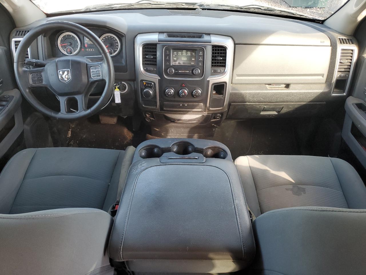 2017 RAM 1500 VIN 1C6RR6GG5HS786159 Copart auction photo, rear end damage thumbnail 8
