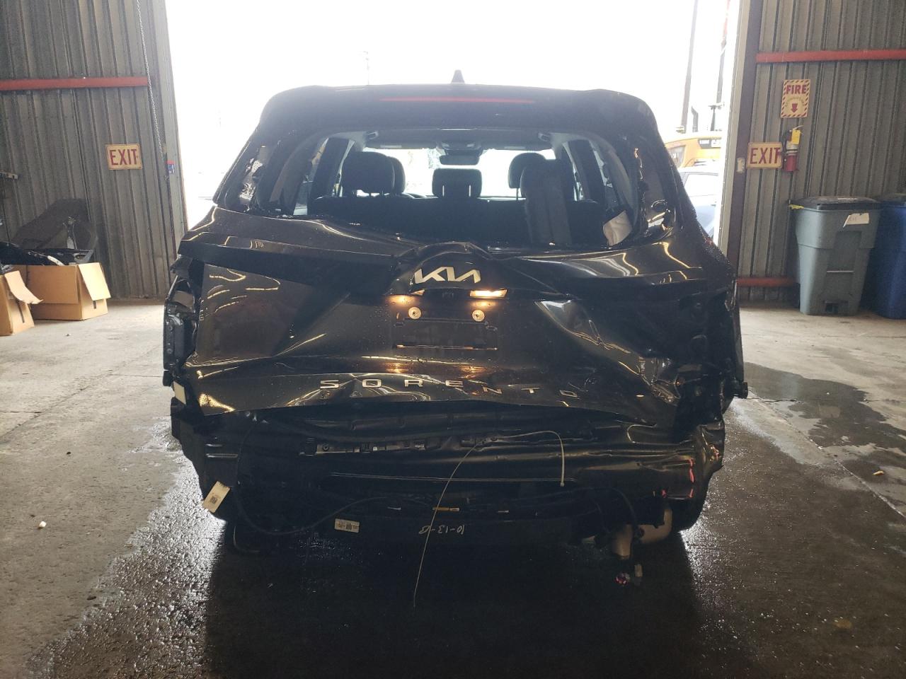 2022 KIA Sorento VIN 5XYRL4LC1NG085248 Copart auction photo, rear end / front end damage thumbnail 6