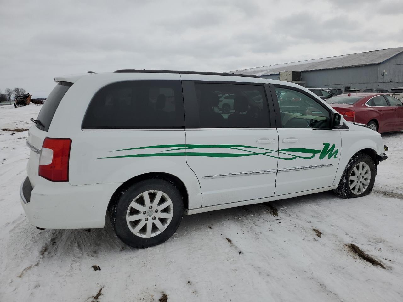 2016 Chrysler Town & Country VIN 2C4RC1BG8GR208755 Copart auction photo, front end damage thumbnail 3
