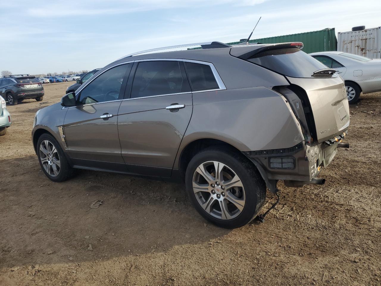 2012 Cadillac SRX VIN 3GYFNEE32CS632453 Copart auction photo, rear end / front end damage thumbnail 2