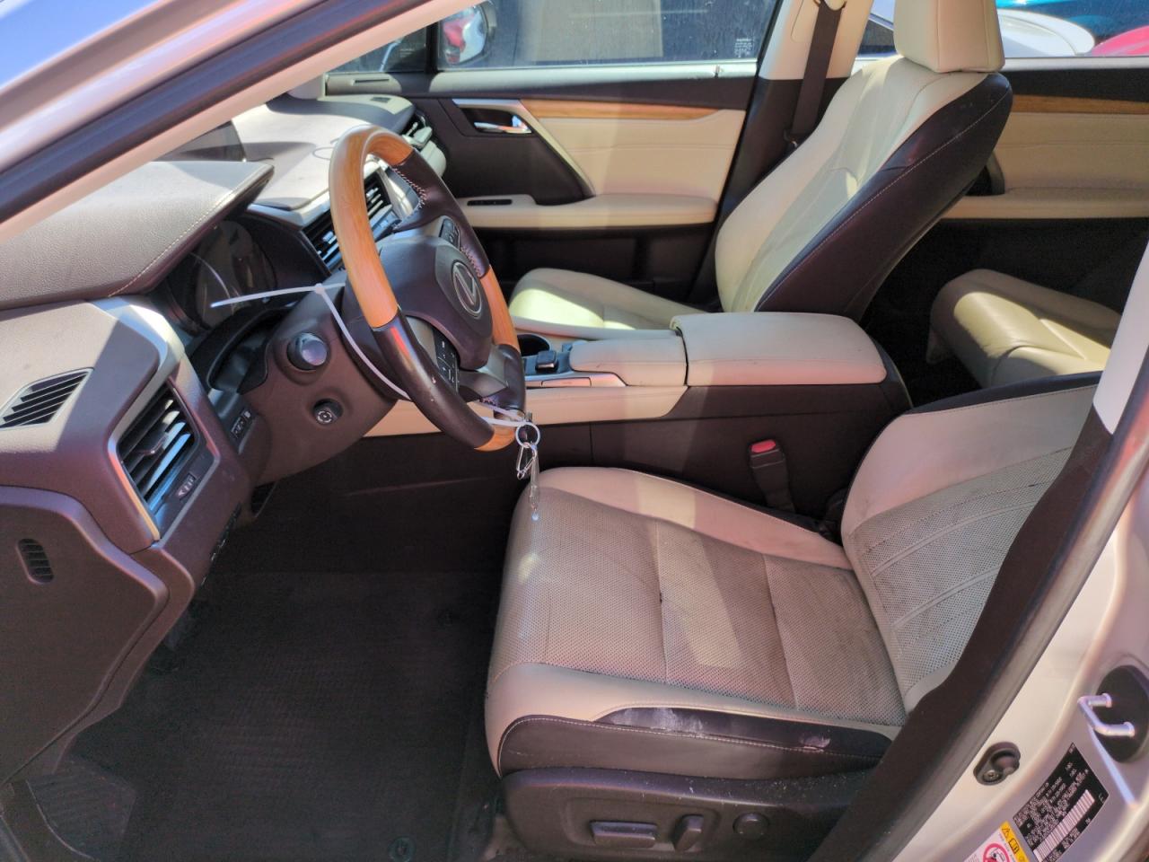 2018 Lexus RX VIN JTJGZKCA3J2007807 Copart auction photo, water/flood damage thumbnail 7