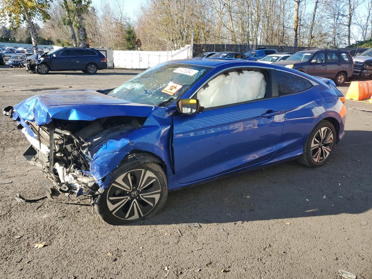 2016 Honda Civic VIN 2HGFC3B76GH359390