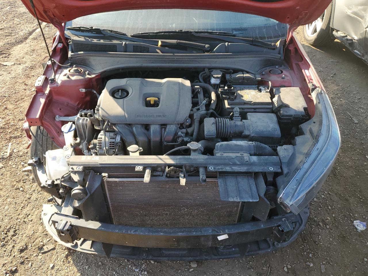 2023 KIA Forte VIN 3KPF24ADXPE570862 Copart auction photo, frame damage damage thumbnail 11