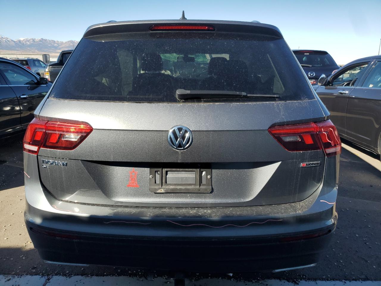 2019 Volkswagen Tiguan VIN 3VV2B7AX3KM029789 Copart auction photo, side damage thumbnail 6