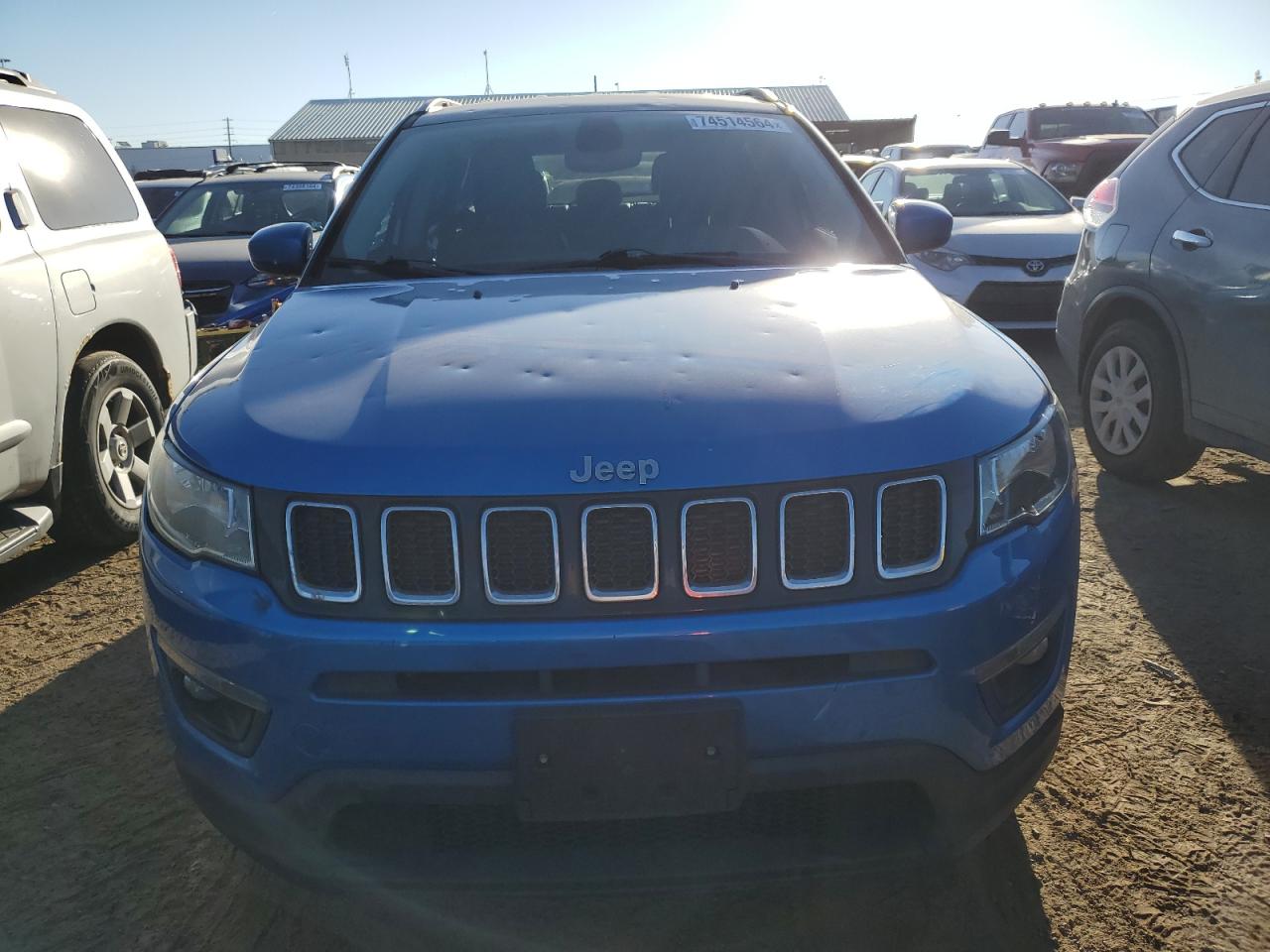 2019 Jeep Compass VIN 3C4NJDBB8KT683659 Copart auction photo, hail damage thumbnail 5