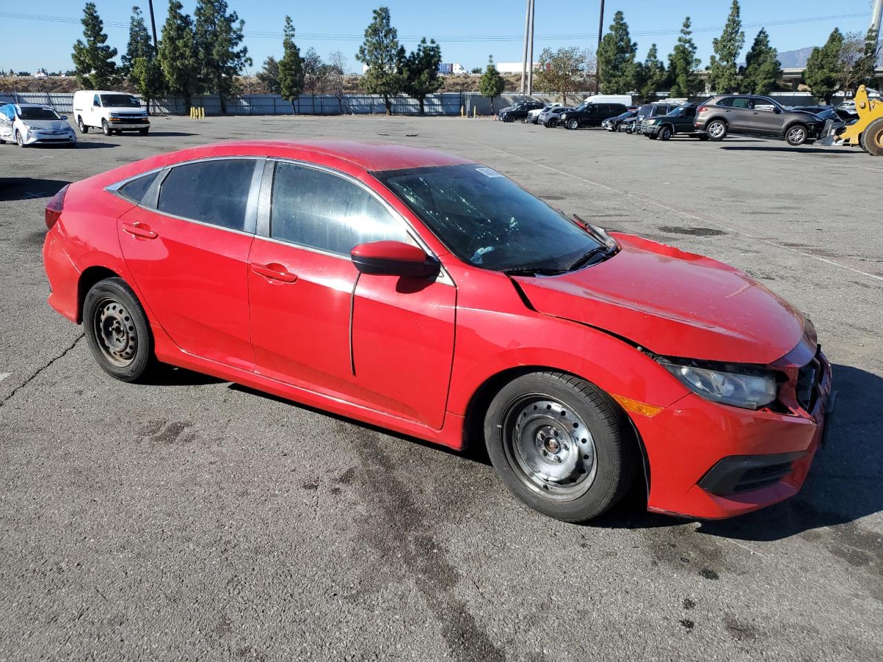 2018 Honda Civic VIN 2HGFC2F54JH556973 Copart auction photo, front end damage thumbnail 4