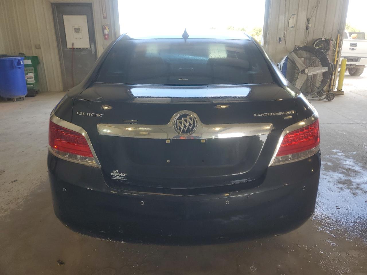 2010 Buick LaCrosse VIN 1G4GC5EGXAF210298 Copart auction photo, front end / side damage thumbnail 6