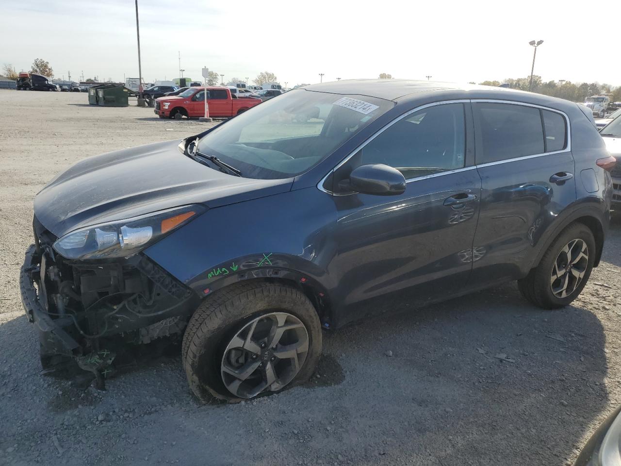 2021 KIA Sportage VIN KNDPM3AC9M7855631