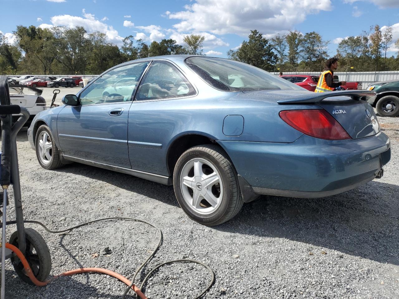 1997 Acura CL VIN 19UYA2258VL014630 Copart auction photo, front end / undercarriage damage thumbnail 2