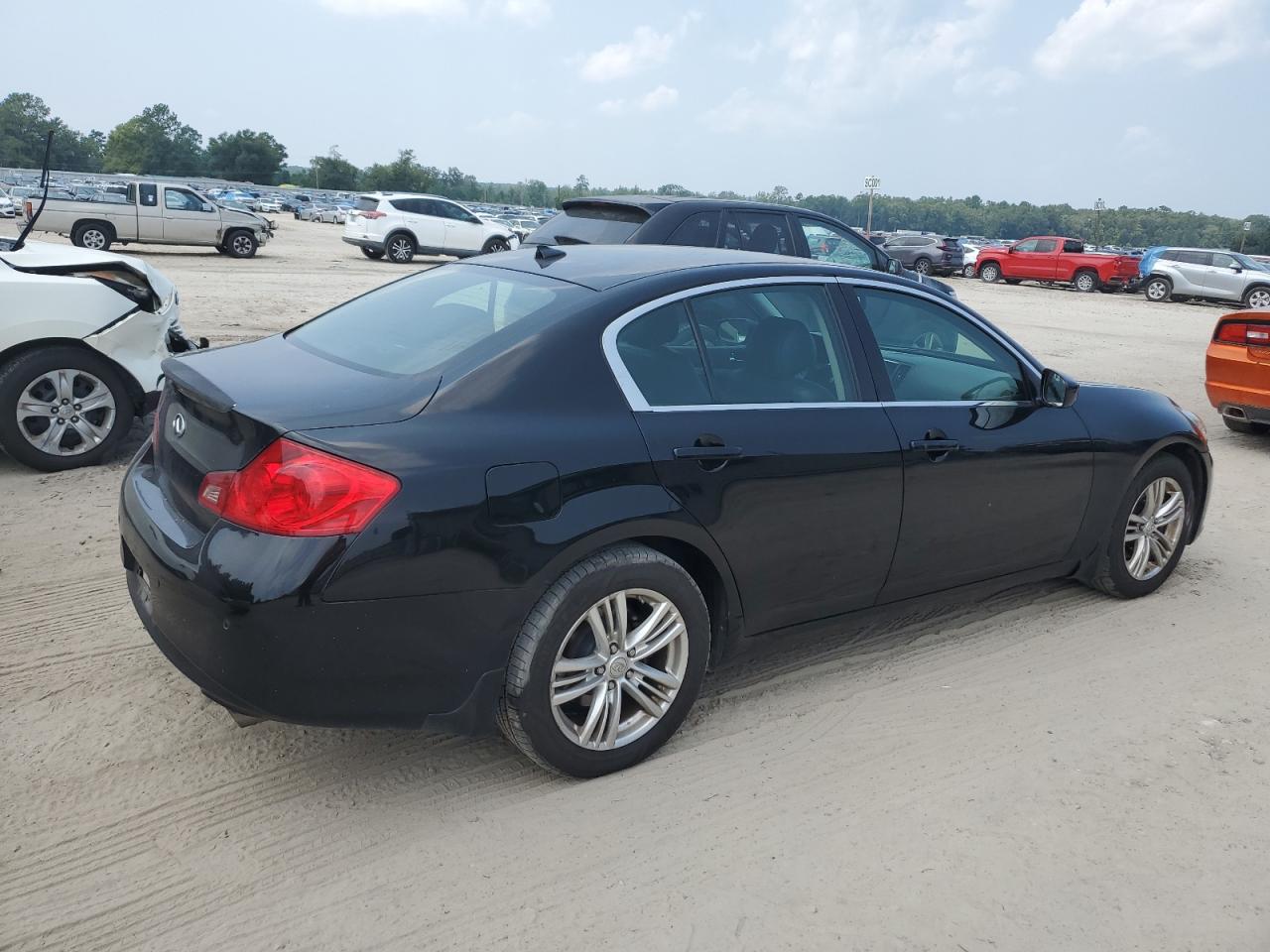 2011 Infiniti G VIN JN1CV6AR9BM355200 Copart auction photo, water/flood damage thumbnail 3