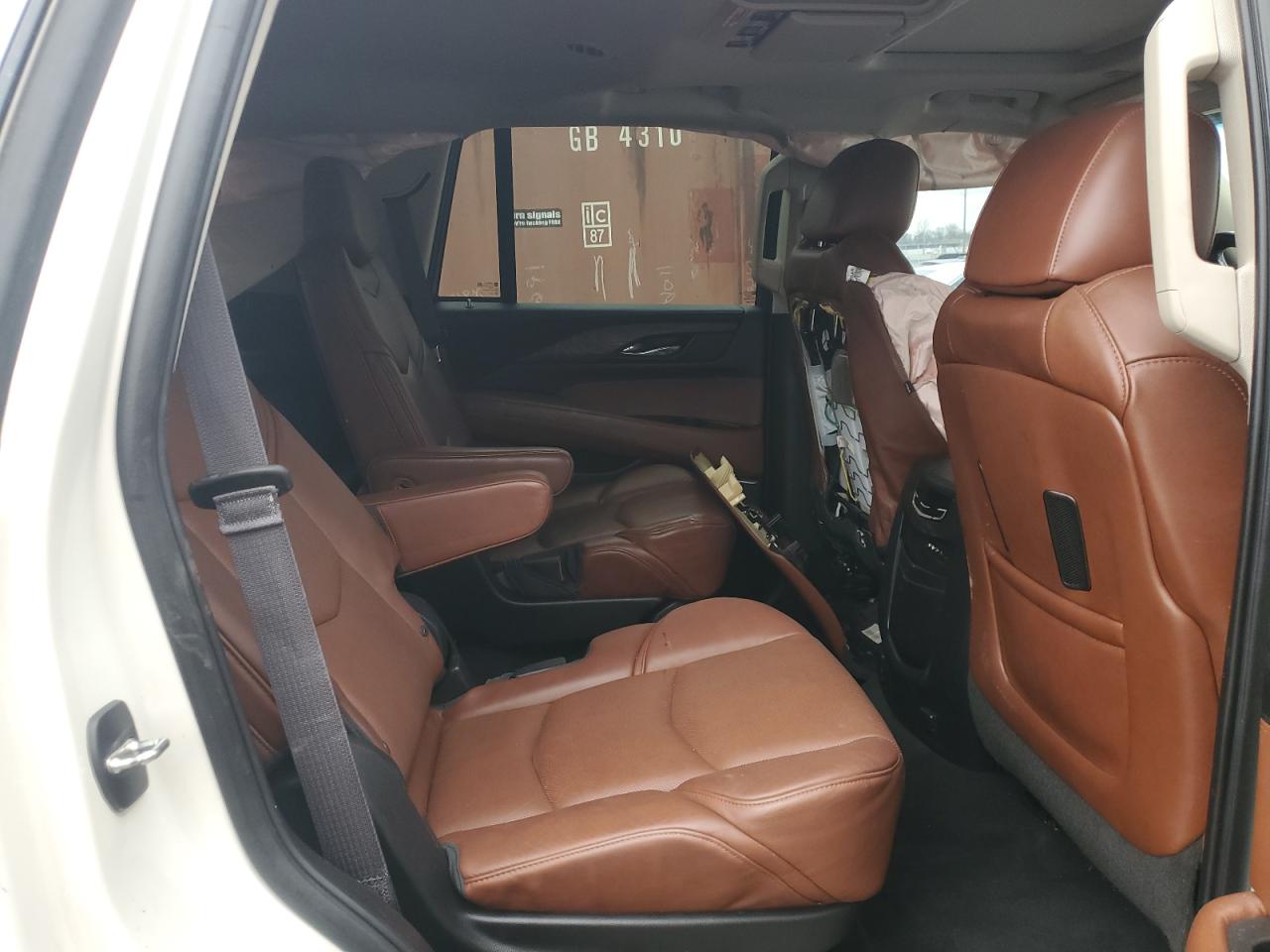 2015 Cadillac Escalade VIN 1GYS3NKJXFR569889 Copart auction photo, front end damage thumbnail 11