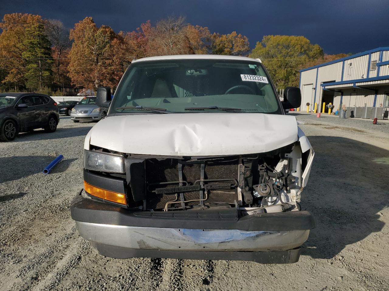 2018 GMC Savana VIN 1GTW7AFGXJ1902165 Copart auction photo, front end / rear end damage thumbnail 5