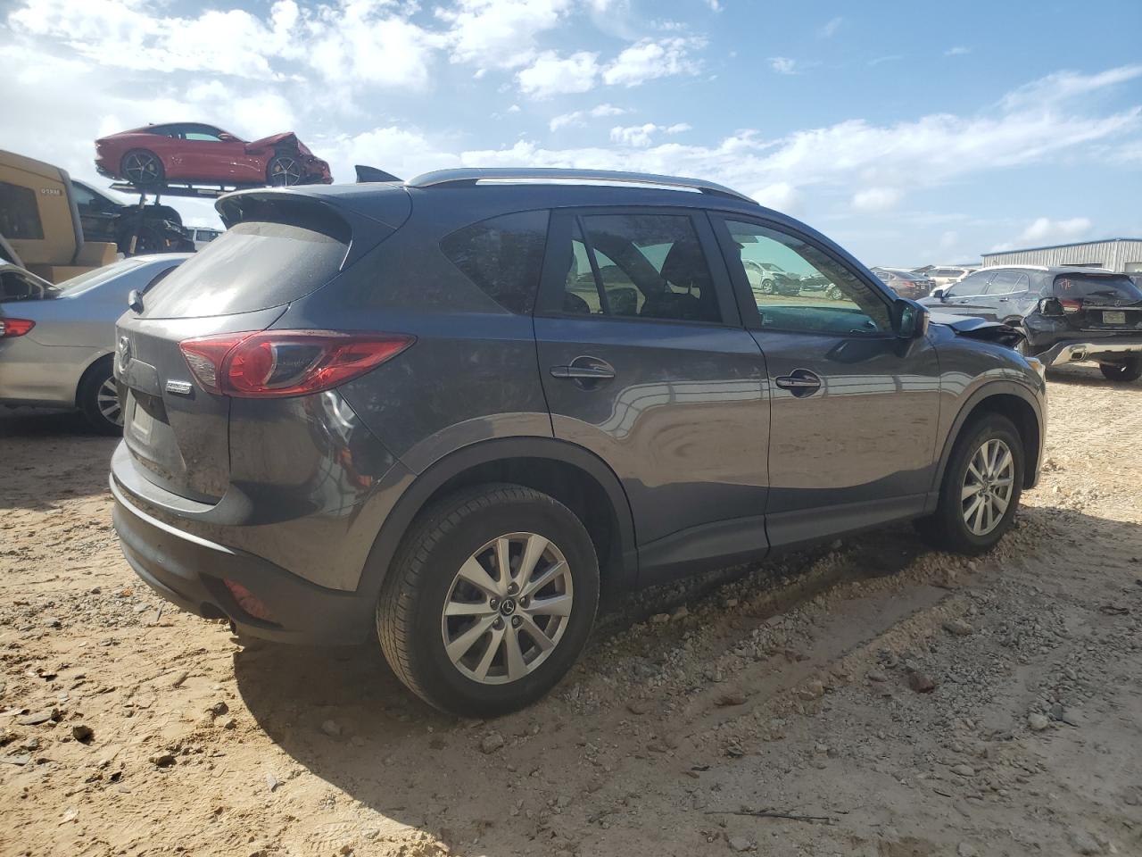 2016 Mazda CX-5 VIN JM3KE2CY8G0693425 Copart auction photo, front end damage thumbnail 3