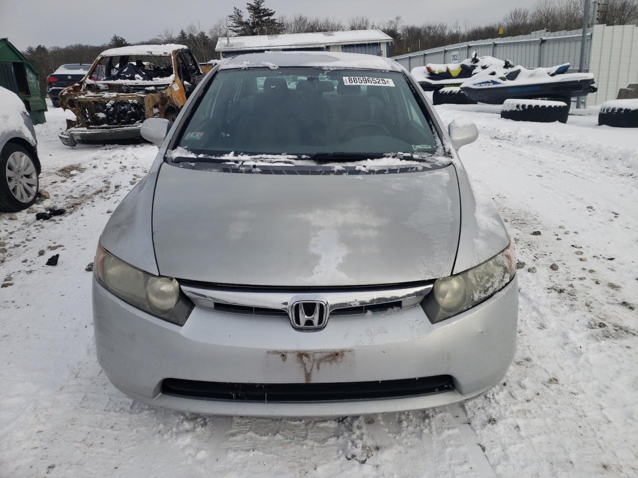 2006 Honda Civic VIN 2HGFA16566H505711 Copart auction photo, rear end damage thumbnail 5