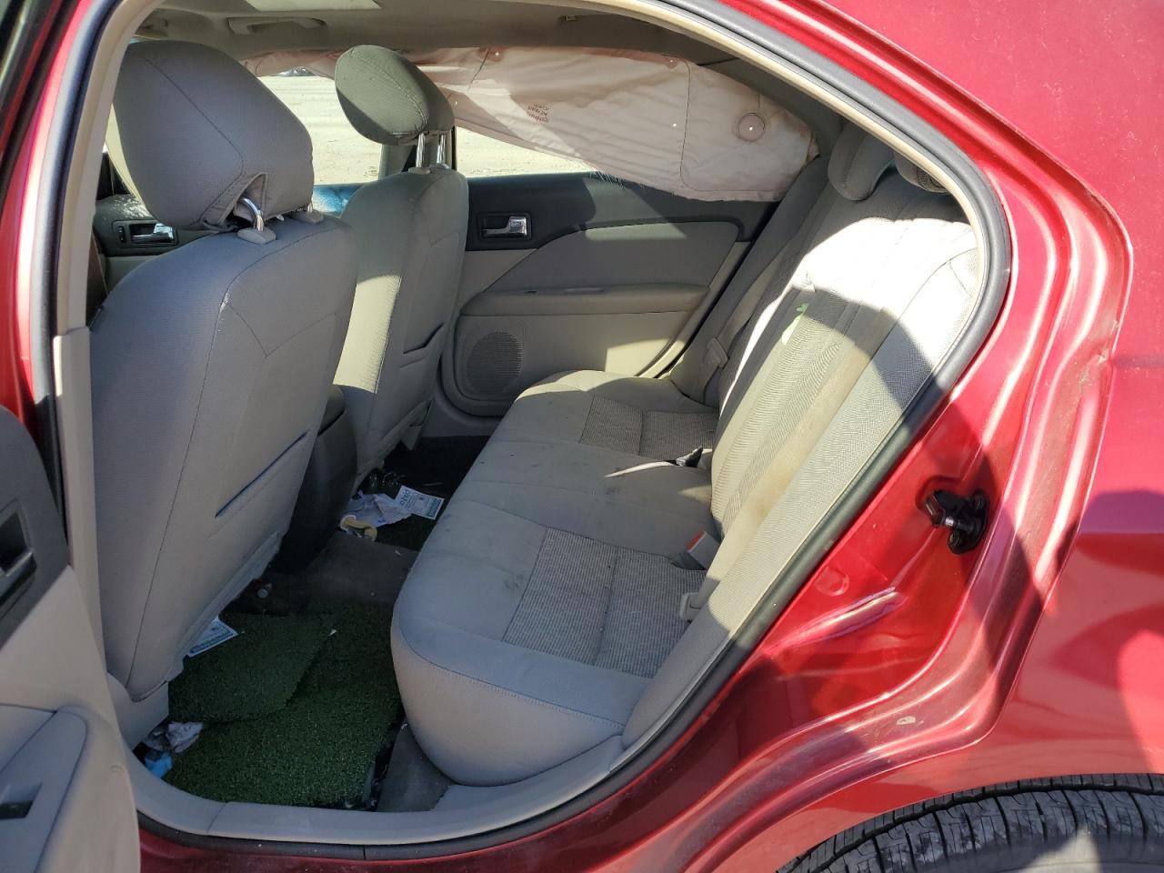 2012 Ford Fusion VIN 3FAHP0HA8CR426900 Copart auction photo, top/roof / all over damage thumbnail 10