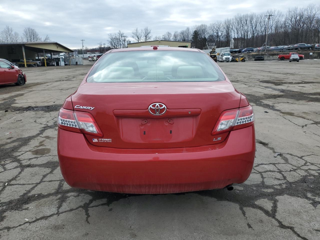 2011 Toyota Camry VIN 4T4BF3EK7BR209087 Copart auction photo, all over damage thumbnail 6