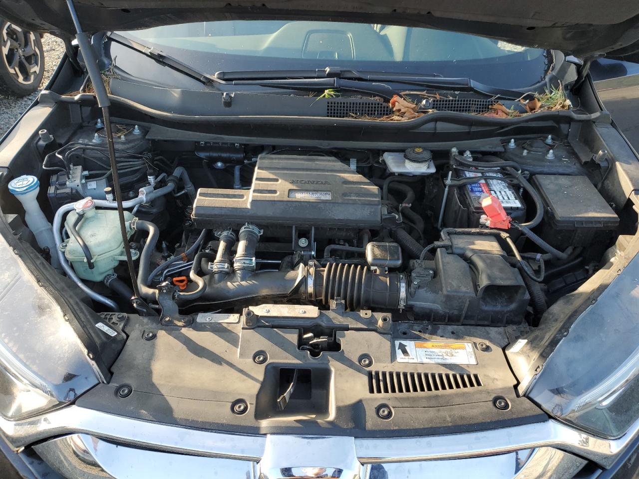 2017 Honda CR-V VIN 2HKRW2H53HH636881 Copart auction photo, top/roof damage thumbnail 12