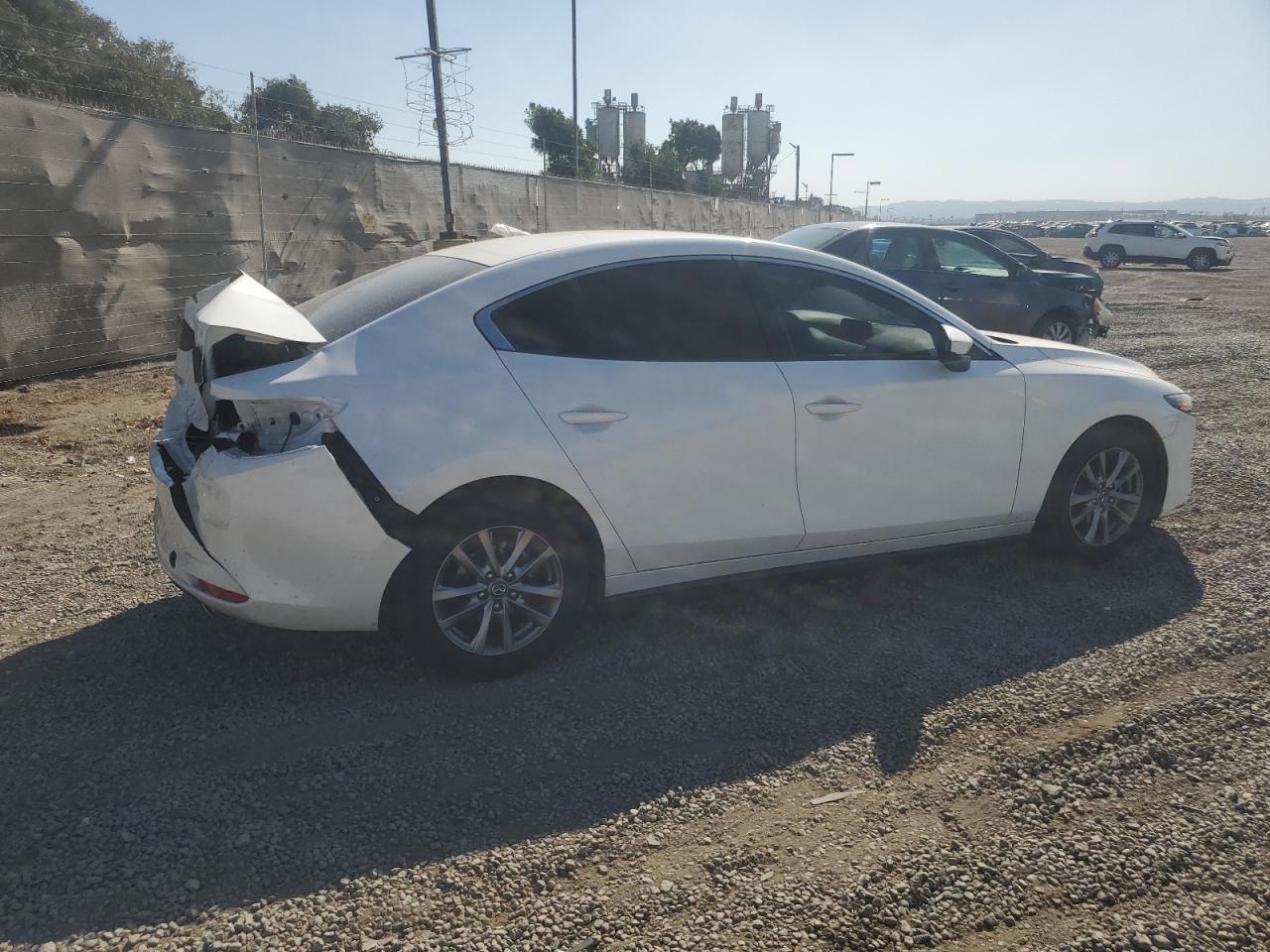 2019 Mazda 3 VIN JM1BPABL7K1111191 Copart auction photo, rear end damage thumbnail 3