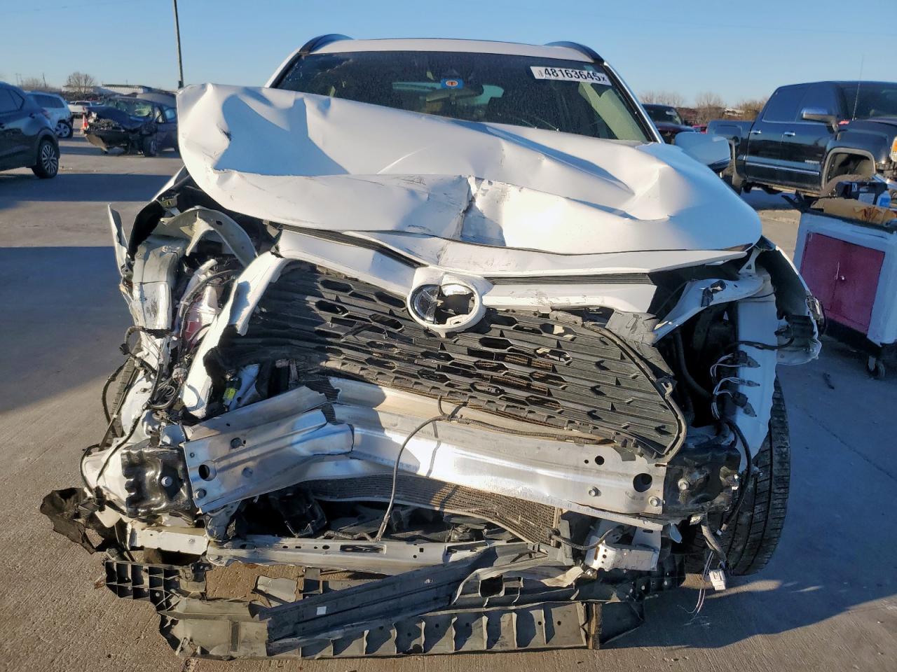 2020 Toyota RAV 4 VIN 2T3C1RFV0LC037343 Copart auction photo, front end damage thumbnail 5