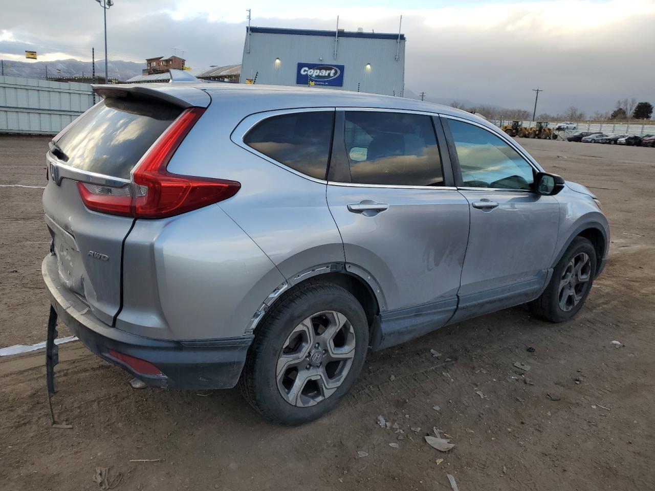 2019 Honda CR-V VIN JHLRW2H52KX005098 Copart auction photo, rear end damage thumbnail 3