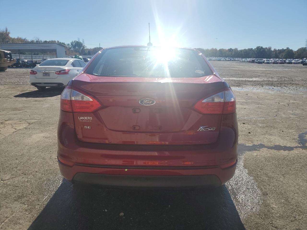 2017 Ford Fiesta VIN 3FADP4BJ0HM134533 Copart auction photo, front end / side damage thumbnail 6