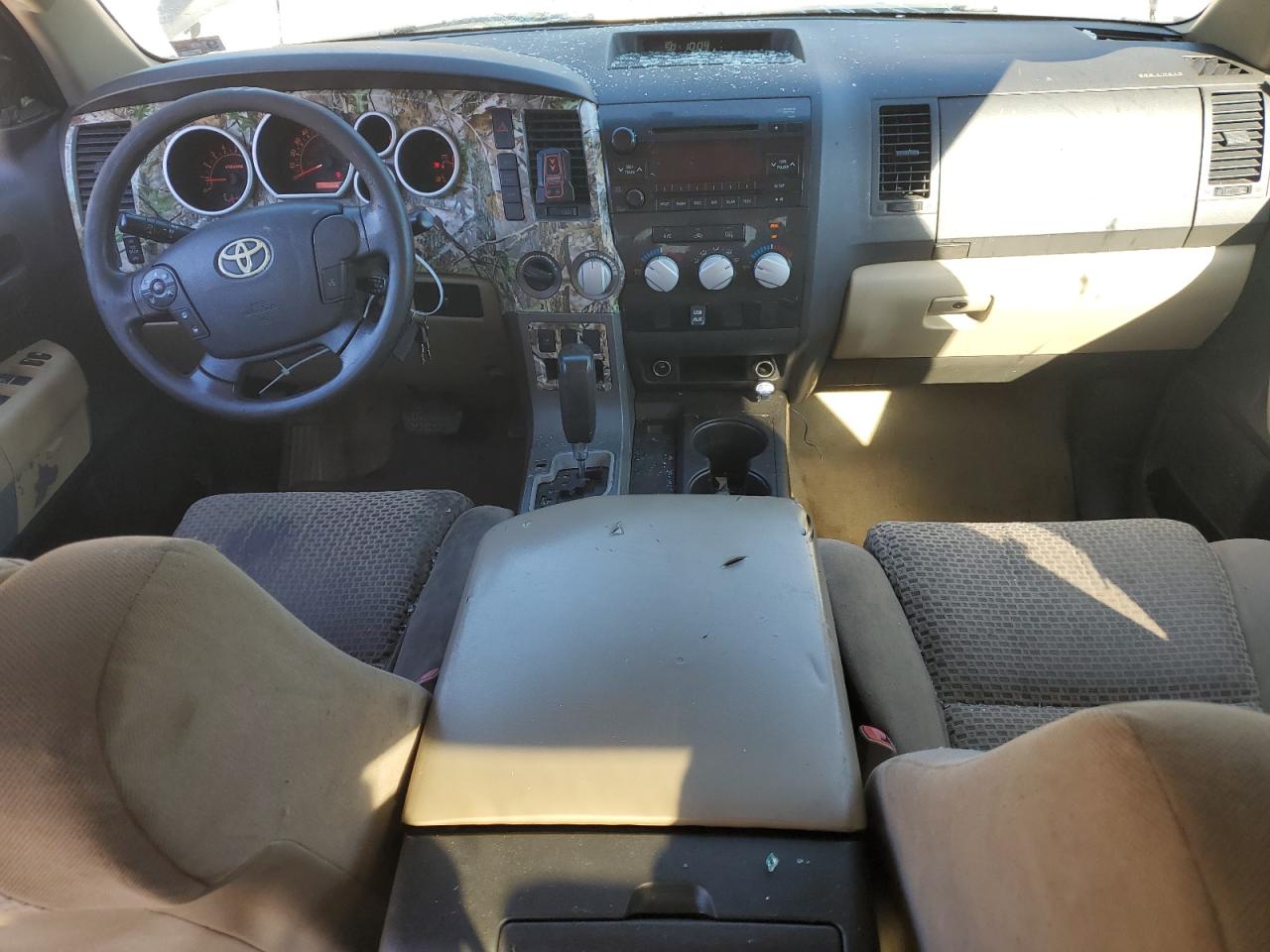 2010 Toyota Tundra VIN 5TFUY5F19AX146347 Copart auction photo, vandalism damage thumbnail 8