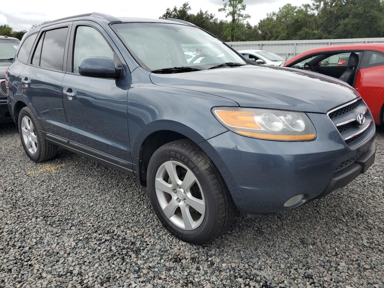 2008 Hyundai Santa Fe VIN 5NMSH13E48H206402 Copart auction photo, water/flood damage thumbnail 4