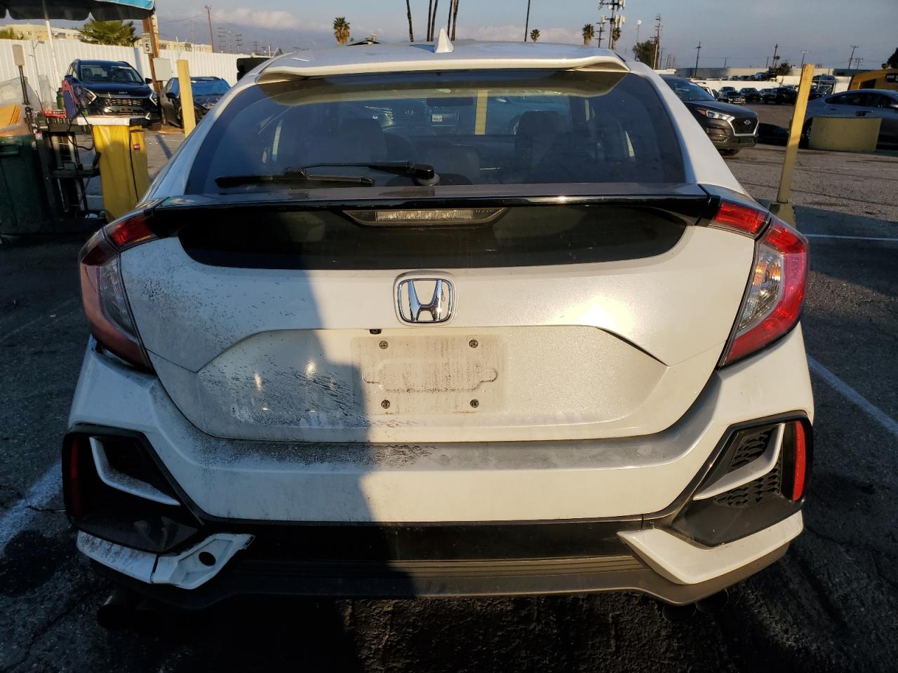 2020 Honda Civic VIN SHHFK7H62LU407537 Copart auction photo, all over damage thumbnail 6