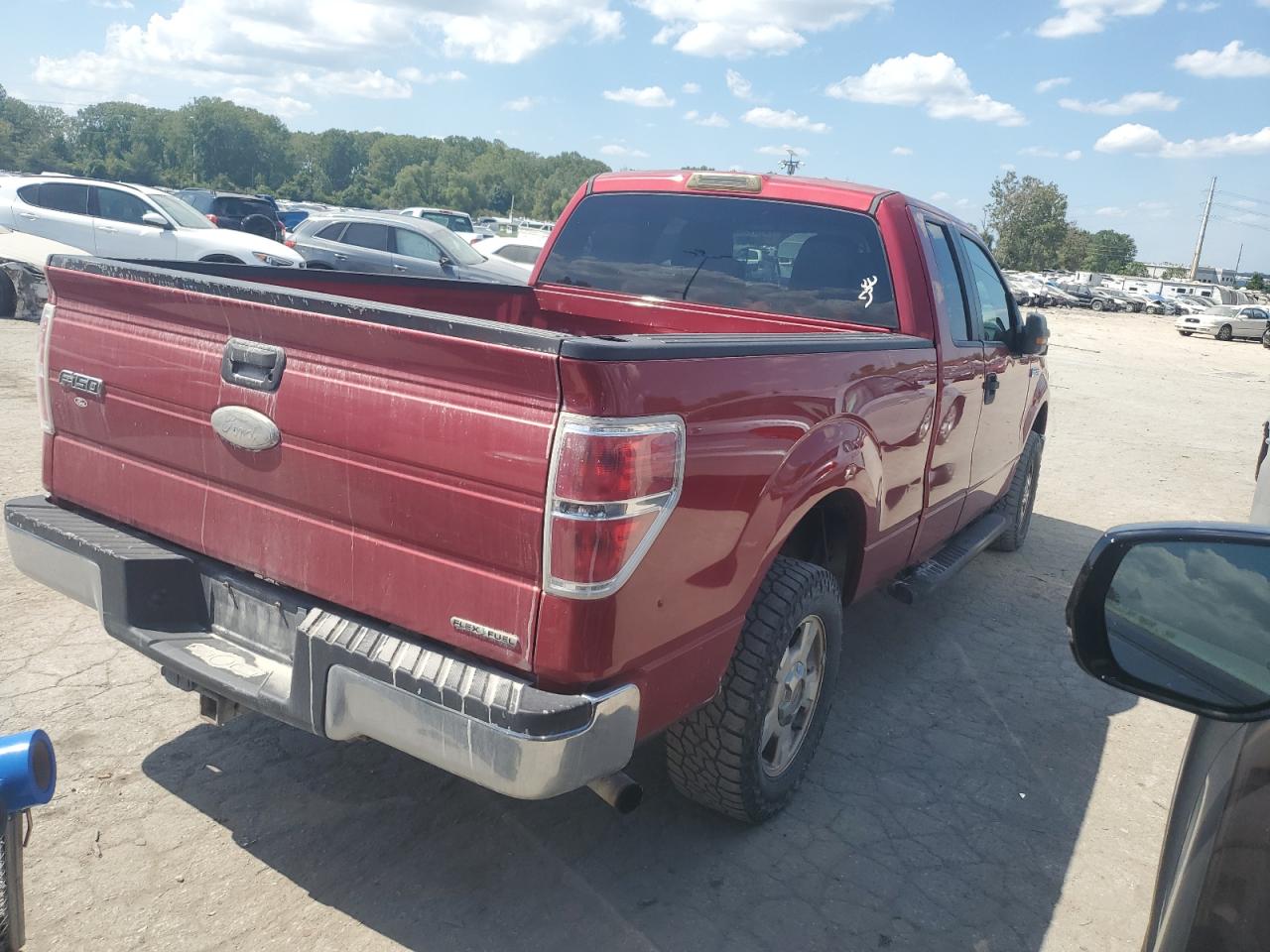 2011 Ford F-150 VIN 1FTEX1CM5BFC91665 Copart auction photo, hail damage thumbnail 3