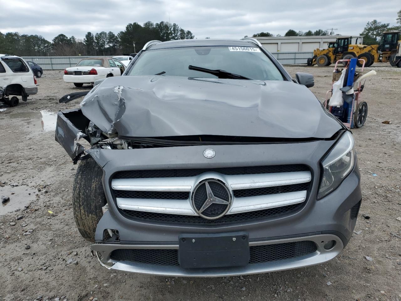 2015 Mercedes-Benz GLA-klasse VIN WDCTG4EB1FJ144924 Copart auction photo, front end damage thumbnail 5