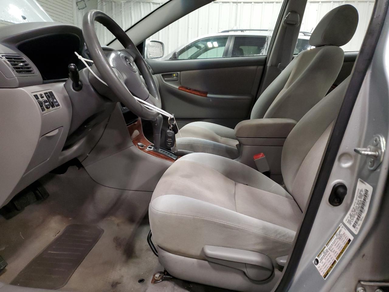 2008 Toyota Corolla VIN 1NXBR32E48Z976419 Copart auction photo, front end / side damage thumbnail 7