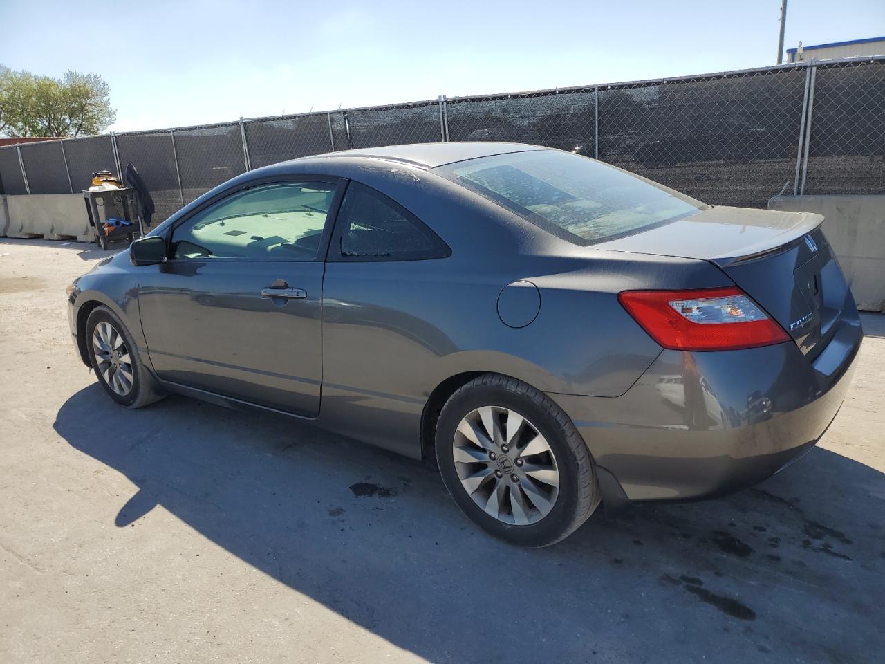 2011 Honda Civic VIN 2HGFG1B81BH514177 Copart auction photo, vandalism damage thumbnail 2
