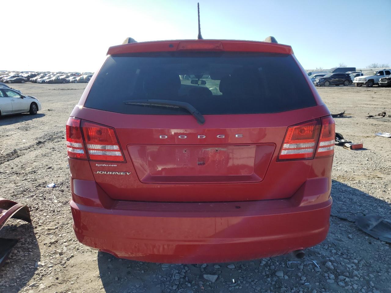 2016 Dodge Journey VIN 3C4PDCAB8GT127855 Copart auction photo, all over damage thumbnail 6