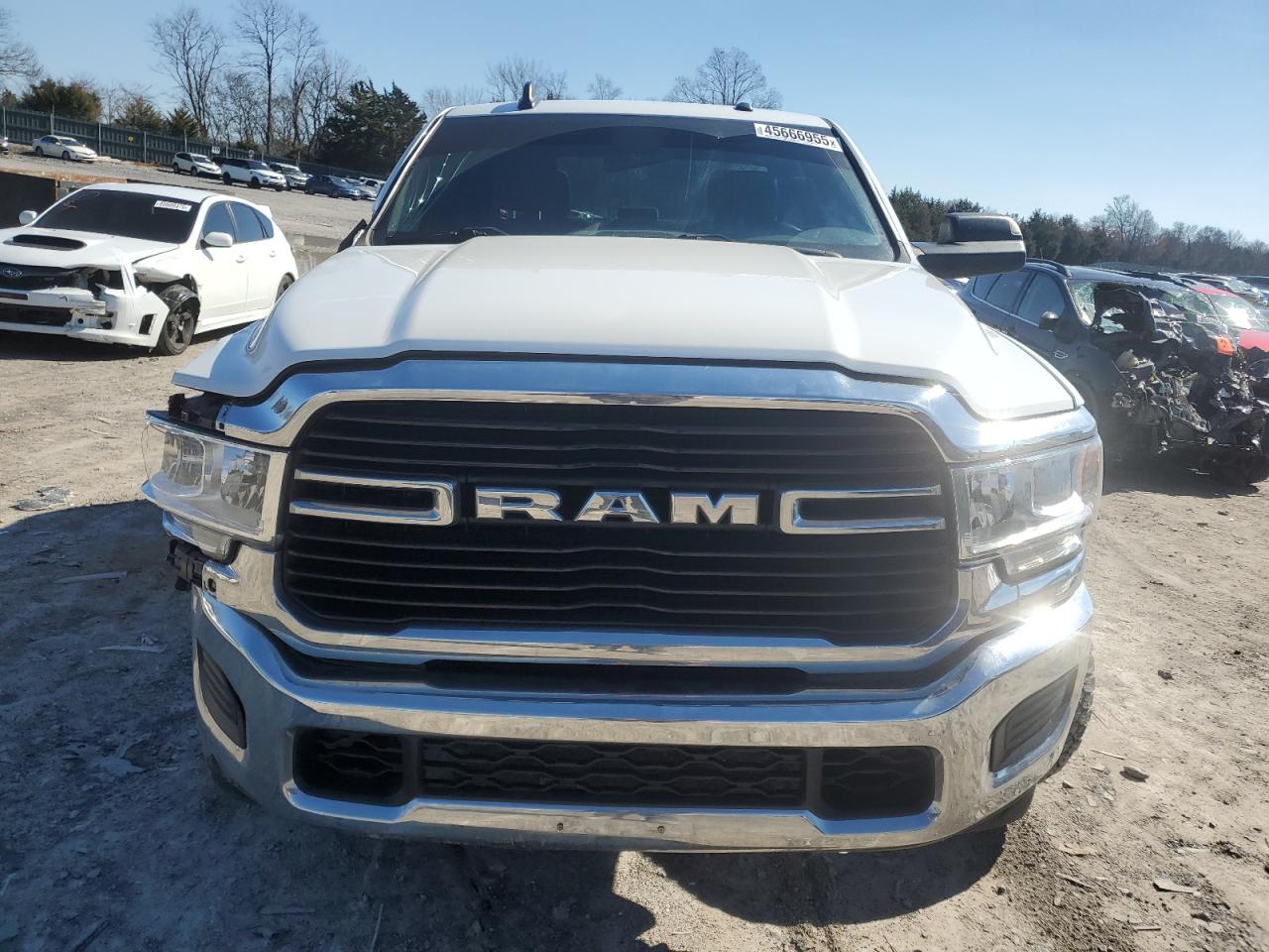 2021 RAM 2500 VIN 3C6UR5DJ4MG653463 Copart auction photo, front end / undercarriage damage thumbnail 5