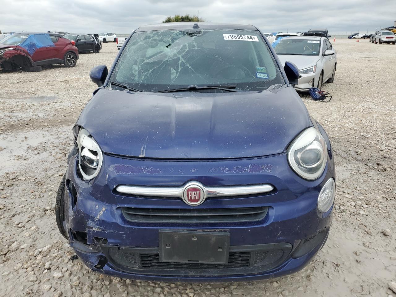 2016 Fiat 500 VIN ZFBCFXBT0GP326165 Copart auction photo, front end damage thumbnail 5
