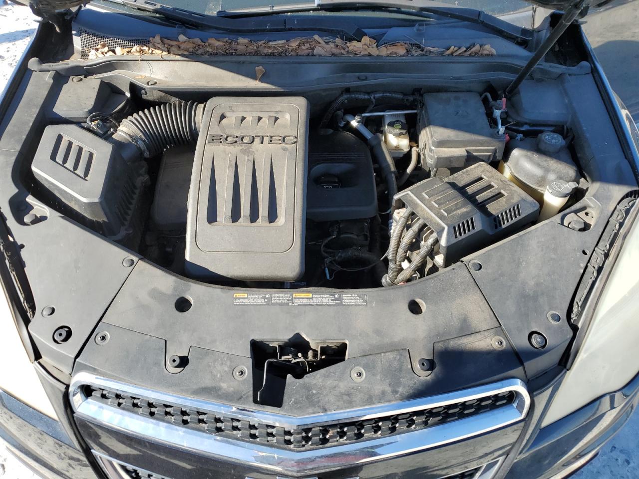 2011 Chevrolet Equinox VIN 2CNALDEC7B6455052 Copart auction photo, front end / undercarriage damage thumbnail 12