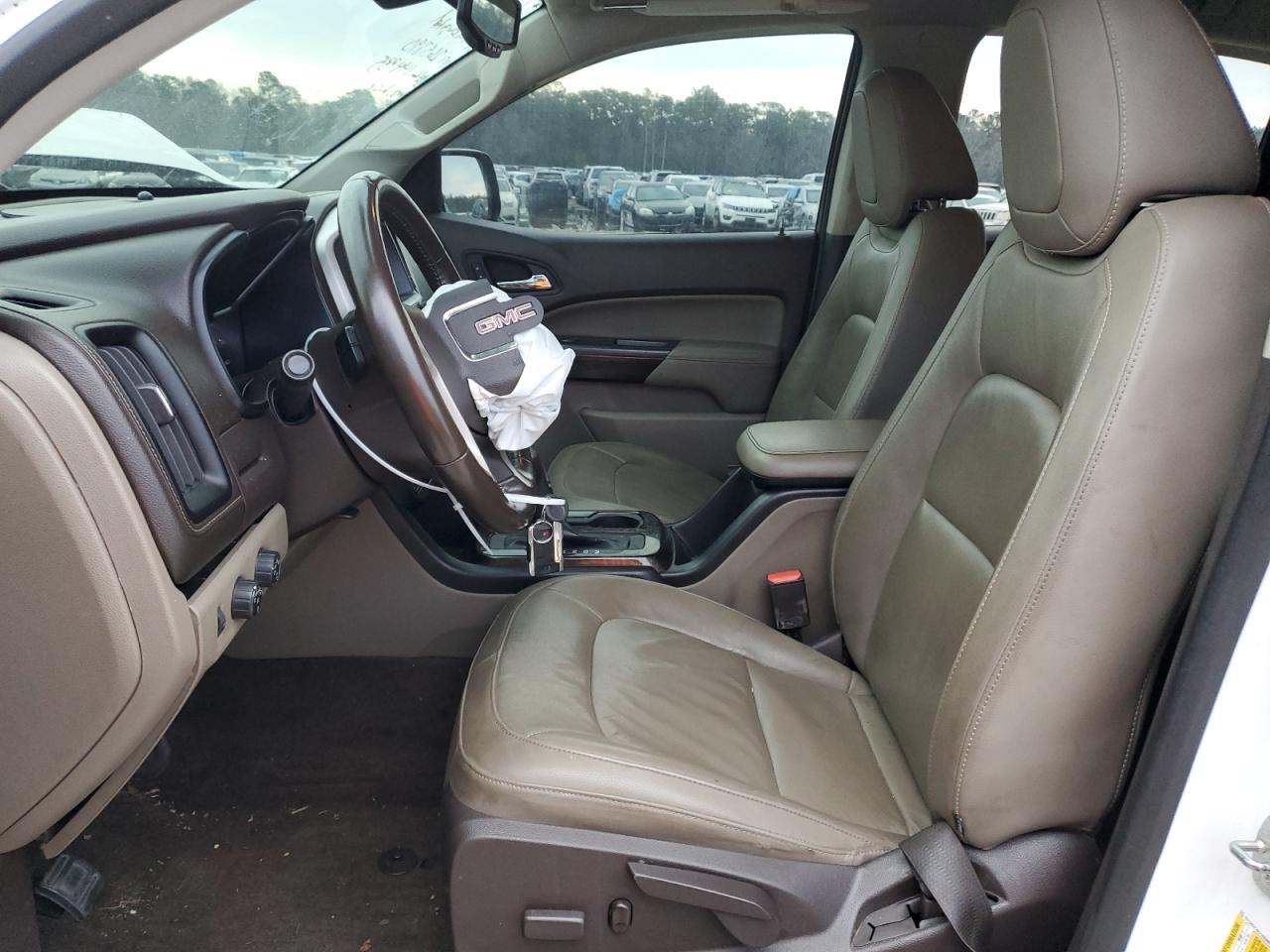2016 GMC Canyon VIN 1GTG6DE36G1265890 Copart auction photo, front end damage thumbnail 7