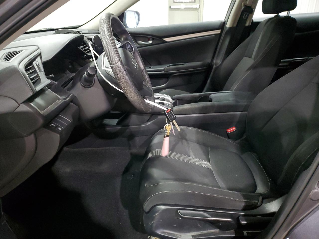 2016 Honda Civic VIN 2HGFC2F57GH554479 Copart auction photo, side / rear end damage thumbnail 7