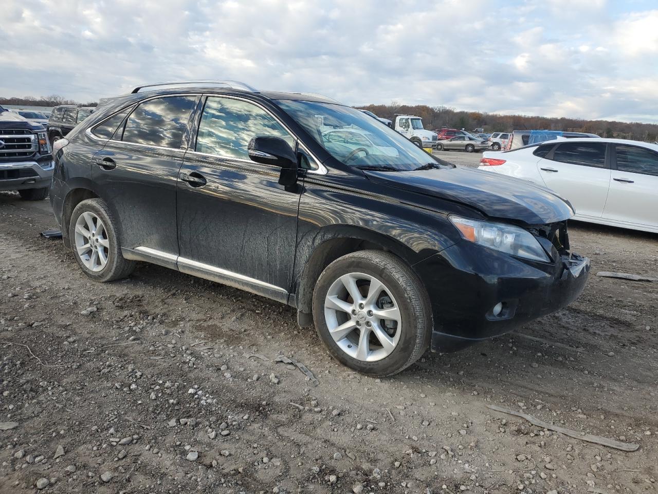 2010 Lexus RX VIN 2T2ZK1BA6AC013514 Copart auction photo, front end / side damage thumbnail 4