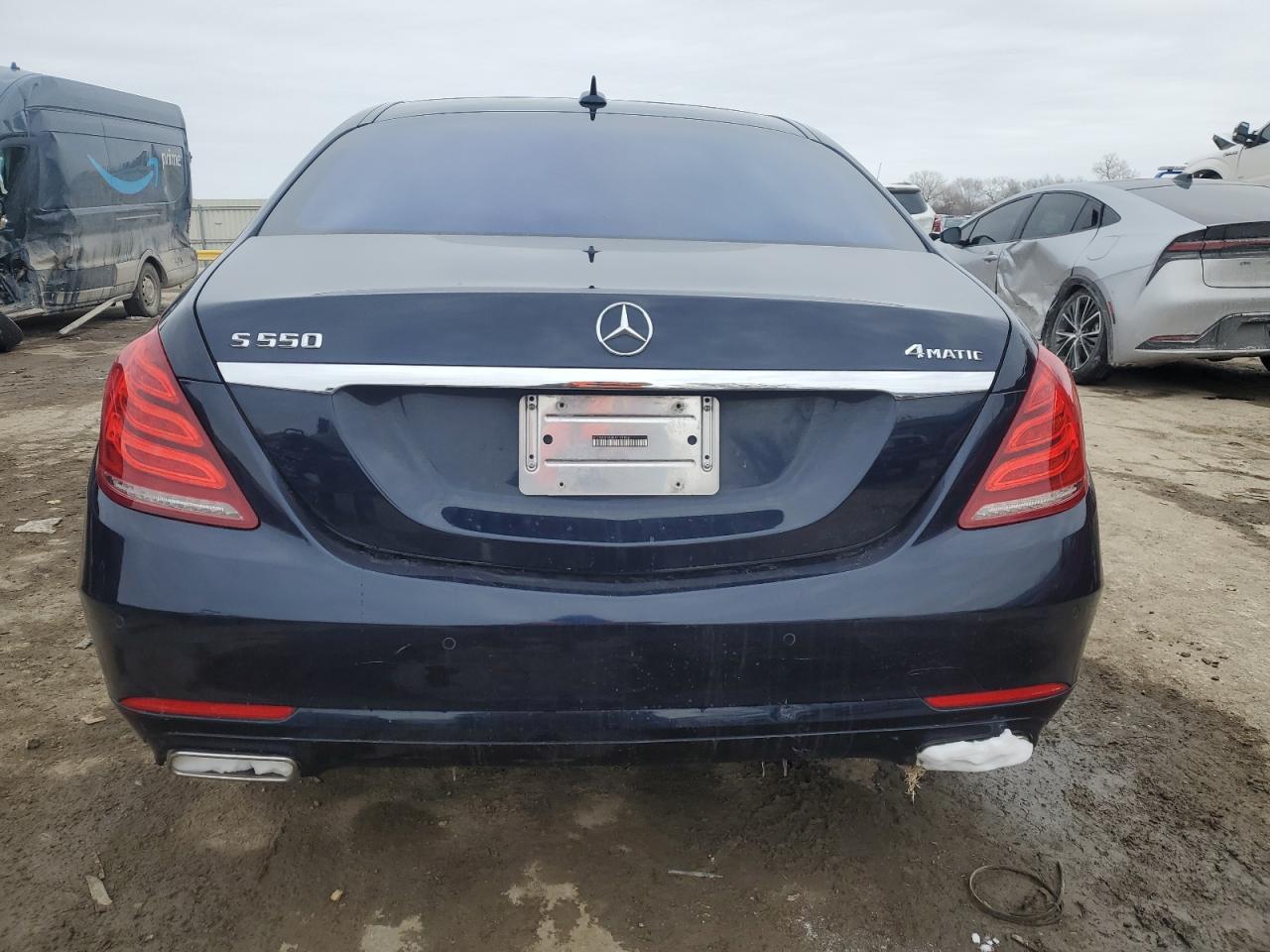 2015 Mercedes-Benz S-klasse VIN WDDUG8FB5FA119854 Copart auction photo, front end damage thumbnail 6