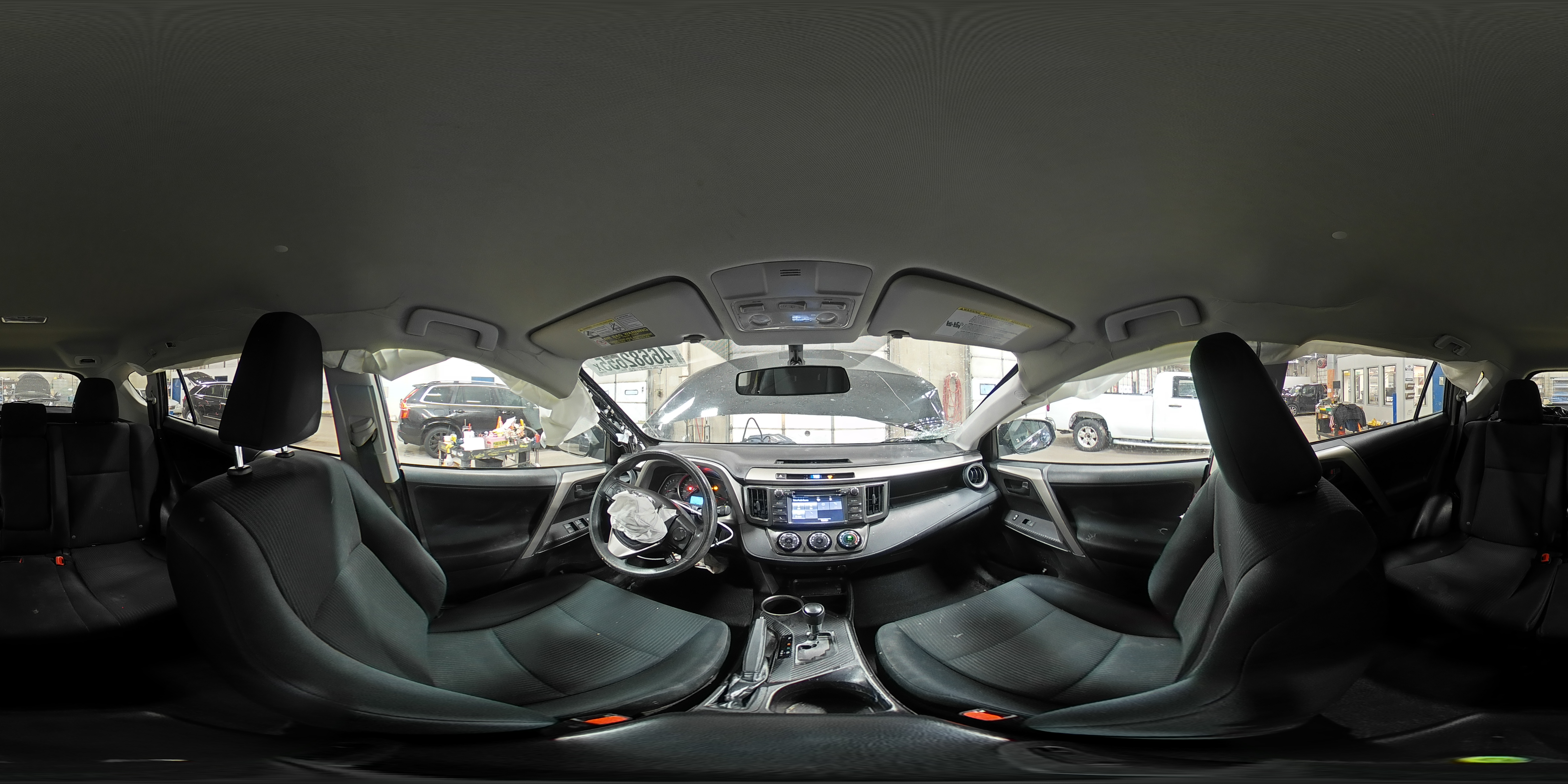 2015 Toyota RAV 4 VIN 2T3BFREV3FW364711 Copart auction photo, front end damage thumbnail 14