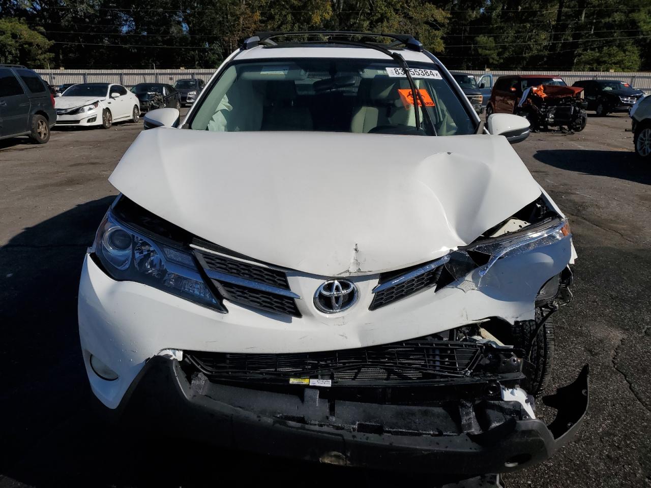 2015 Toyota RAV 4 VIN JTMWFREV6FD069424 Copart auction photo, front end damage thumbnail 5
