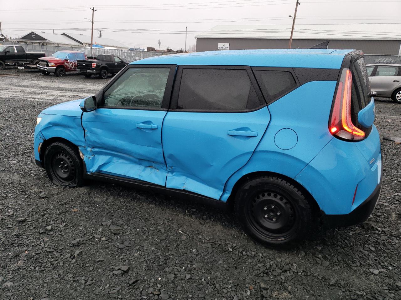 2024 KIA Soul VIN KNDJ33AU6R7218768 Copart auction photo, side damage thumbnail 2