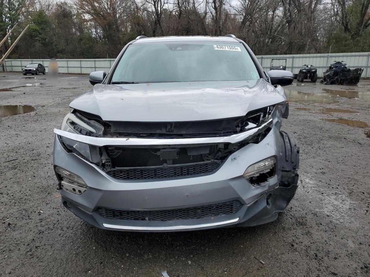 2016 Honda Pilot VIN 5FNYF6H07GB105140 Copart auction photo, front end / side damage thumbnail 5